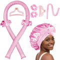 Satin Heatless Curling Set
